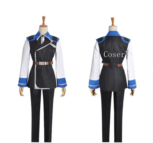 Valvrave the Liberator Season 2 Kyuma Inuzuka Battleframe Army Cosplay Costume