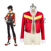 Voltron Legendary Defender Keith Red Jacket Top Coat Cosplay Costume