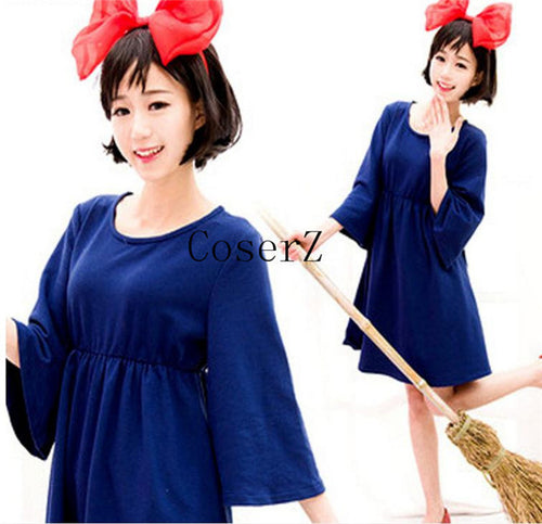 Hayao Anime Kiki's Delivery Service KiKi Cosplay Costume