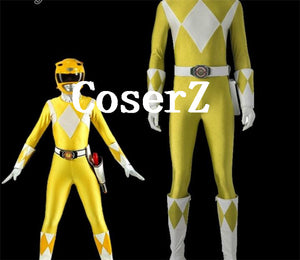 Power Ranger Boy  Rangers Cosplay Yellow Ranger Boi Cosplay Costumes