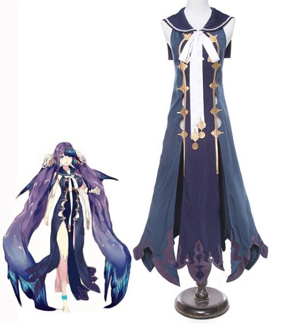 little mermaid cosplay dress SINoALICE Sadness The Little Mermaid Cosplay Costume – CoserZ