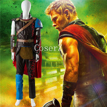 Thor 3 Ragnarok Arena Gladiator Battle Suit Cosplay Costume