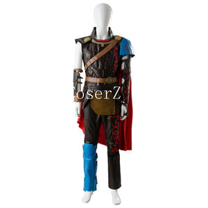 Thor 3 Ragnarok Arena Gladiator Battle Suit Cosplay Costume