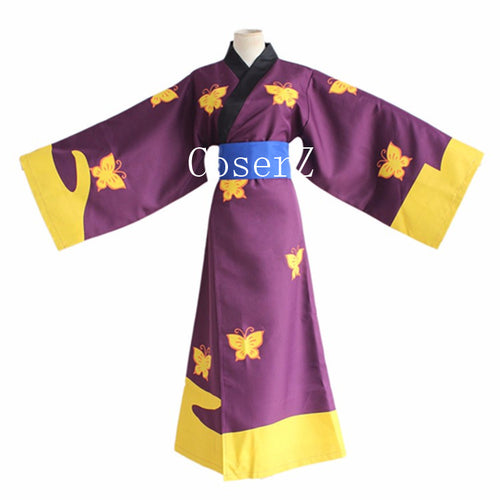 Anime Gintama Silver Soul Takasugi Shinsuke Cosplay Costume