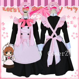 Card Captor Sakura Clear Card  Daidouji Tomoyo Cosplay Costume