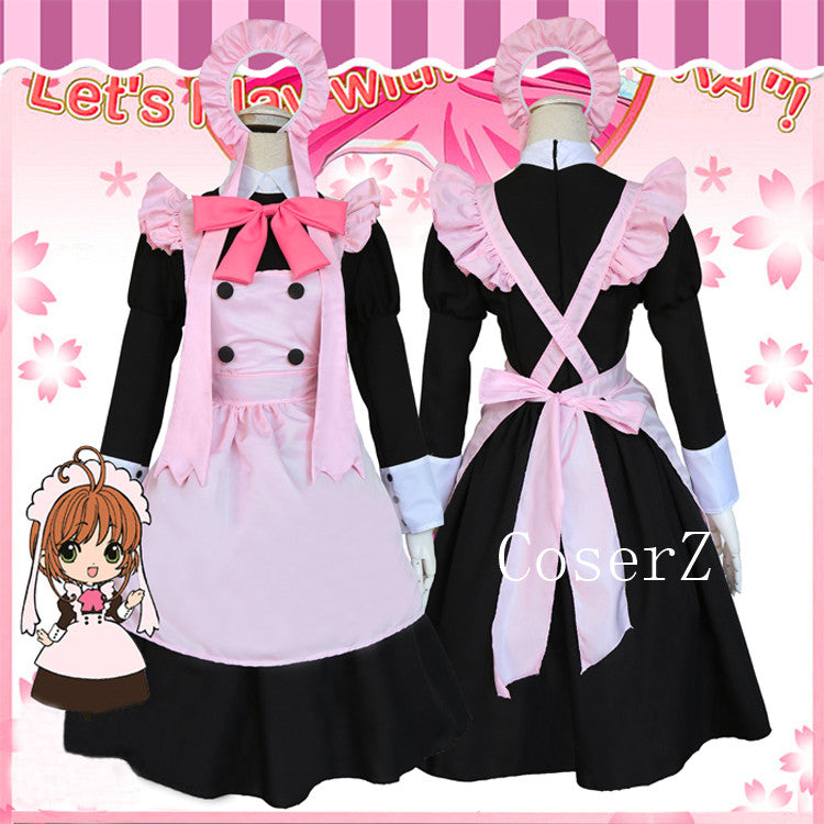 Card Captor Sakura Clear Card  Daidouji Tomoyo Cosplay Costume