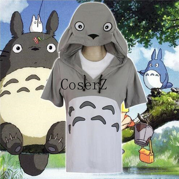 Hayao Miyazaki My Neighbor Totoro Hoodie Cosplay Costume