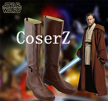 Star Wars Jedi Obi-Wan Kenobi Cosplay Shoes Boots Cosplay Costume
