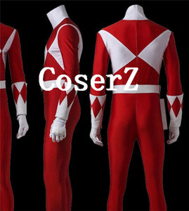 Power Ranger Prince Geki Red Ranger Zyuranger Cosplay Costume