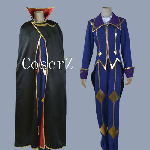 Code Geass Cosplay Lelouch of the Rebellion Zero  Cosplay Costume