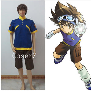 Digimon Adventure Digital Monster Takeru Takaishi T.K.Takaishi Cosplay Costume