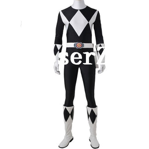 Power Ranger Goushi Black Ranger Jumpsuit Cosplay Mammoth Ranger Cosplay Costume