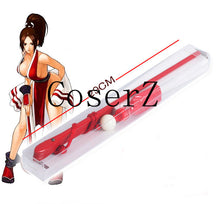 The King of Fighters Shiranui Weapon White Folding Fan Game Cosplay Costume