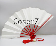 The King of Fighters Shiranui Weapon White Folding Fan Game Cosplay Costume