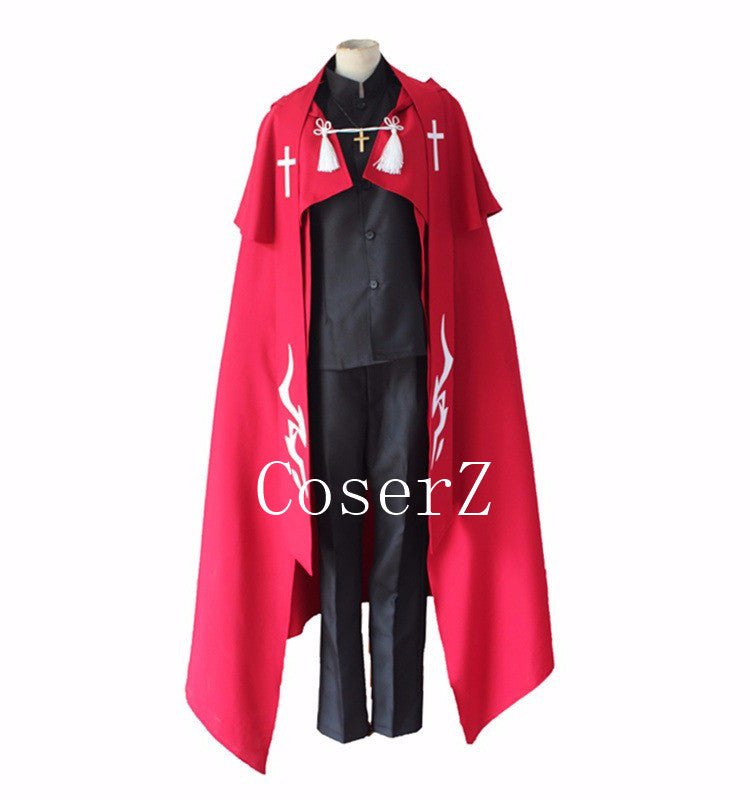 Fate Grand Order Shirou Kotomine Cosplay Costume Halloween Costume
