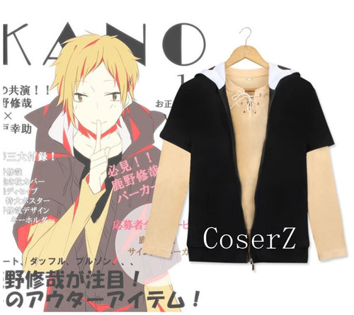 Kagerou Project MekakuCity Actors Kano Shuuya Cosplay Costume