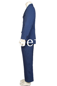 Doctor Who/Who Will be Doctor Dr Blue Cosplay Costume