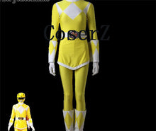 Power Ranger Female Rangers Zyuranger Yellow Ranger Cosplay Costume