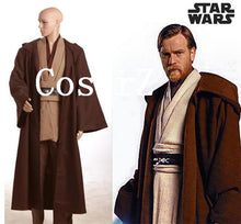 Star Wars Costume Jedi Master Obi Wan/Ben Kenobi Cosplay Costume