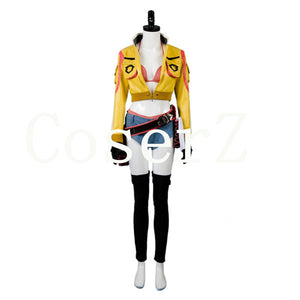 Final Fantasy FF15 Cindy Aurum Gas Jacket Cosplay Costume