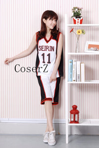 Kuroko No Basuke Seirin Basket Ball Uniforms Cosplay Costume Kuroko's  Basketball