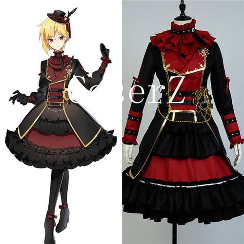 Ensemble Stars Nazuna Nito Genderbend Girl's Version Cosplay Costume