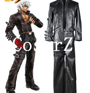 The King of Fighters 99 K DASH Black Game Cosplay Costume