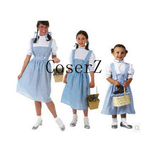 The Wizard of Oz Custom Made Knee Length Dorothy Cosplay Costume