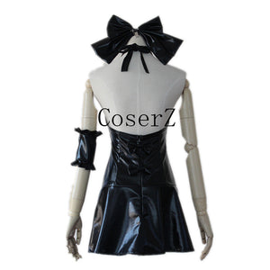 Anime Fate Stay Night Saber Lily Black Swimwear Cosplay Costume