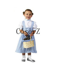 The Wizard of Oz Custom Made Knee Length Dorothy Cosplay Costume