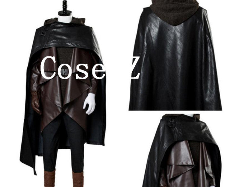 Star Wars 8 The Last Jedi Luke Skywalker Cosplay Costume