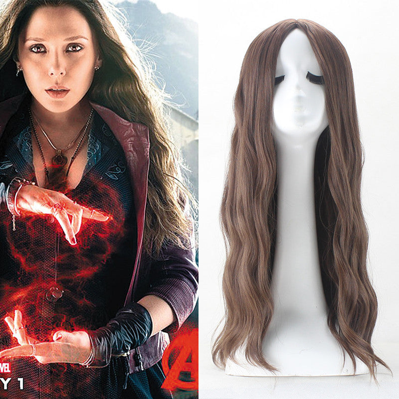 Scarlet Witch Wig, Avengers Age of Ultron Wanda Maximoff Cosplay Wig