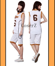 KUROKO'S BASKET BALL Kuroko no Basuke SHUTOKU No. 6 10 Midorima Shintaro Basket Ball Jersey Cosplay Costume