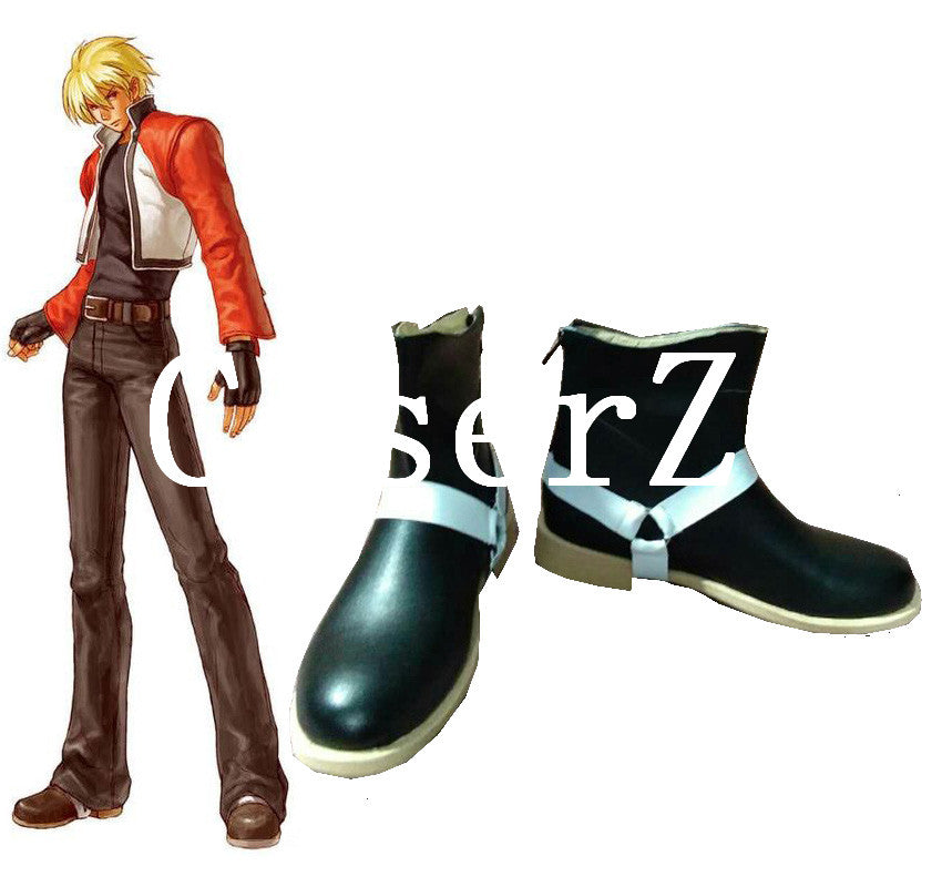 The King of Fighters accessory ROCK HOWARD Cosplay Shoes