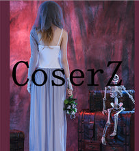 Corpse Bride Costume Scary Skeleton Joker Outfit Cosplay Costume