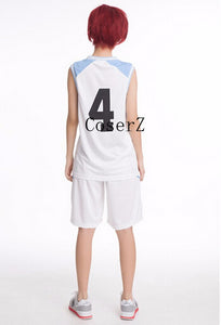 Anime KUROKO'S BASKET BALL  Kuroko no Basuke RAKUZAN School Basket Ball Cosplay Costume