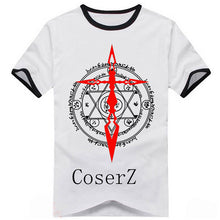 Fate/stay night Saber Short Sleeve Printed T-shirt Cosplay Costume
