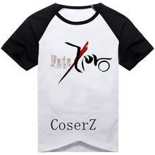 Fate/stay night Saber Short Sleeve Printed T-shirt Cosplay Costume
