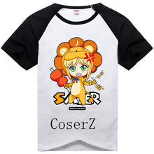Fate/stay night Saber Short Sleeve Printed T-shirt Cosplay Costume