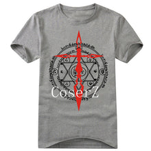 Fate/stay night Saber Short Sleeve Printed T-shirt Cosplay Costume