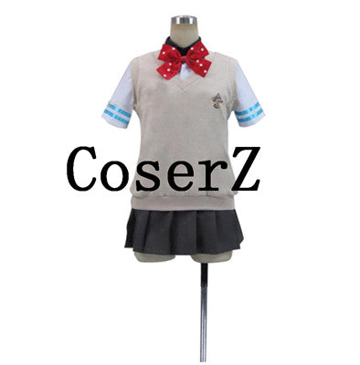 Free! Iwatobi Swim Club Gou Matsuoka Girl Summer High School Cosplay Costume