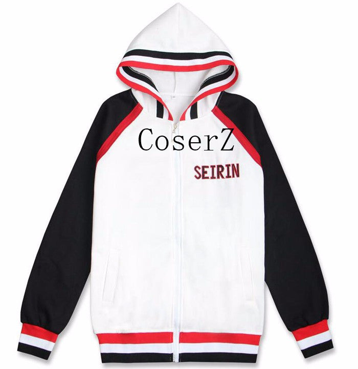 Anime Kuroko's Basket Ball / Kuroko no Basuke SEIRIN School Uniform Cosplay Costume