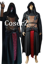 Star Wars Darth Revan Black Outfit Cape Cloak Cosplay Costume