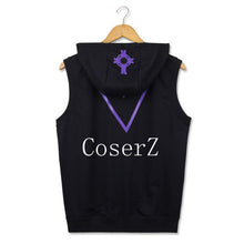 Fate Grand Order Shielder Matthew Kyrielite Sleeveless Hooded Hoodie Cosplay Costume