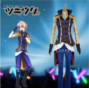 Tsukiuta Six Gravity Kisaragi Koi Stage Cosplay Costume