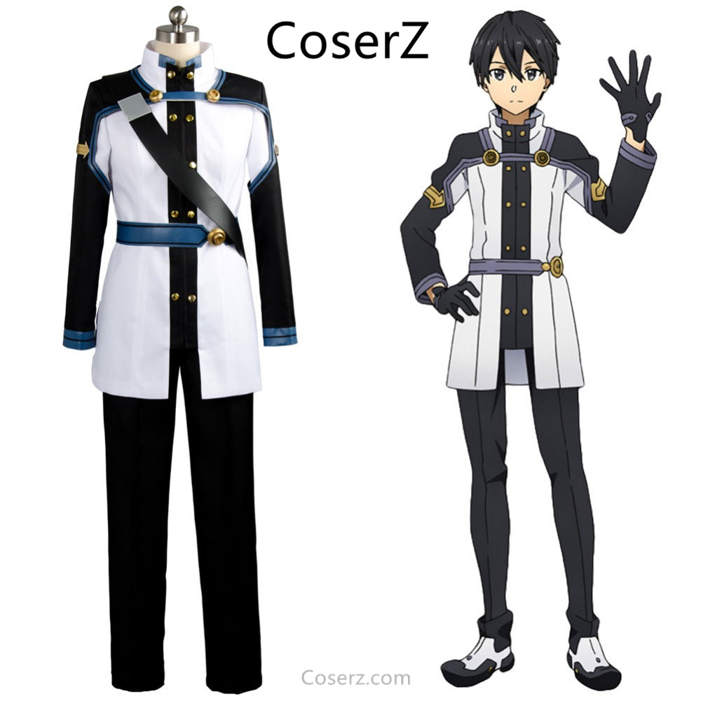 Custom Sword Art Online Ordinal Skala OS Kirito Kirigaya Cosplay Costu –  Coserz