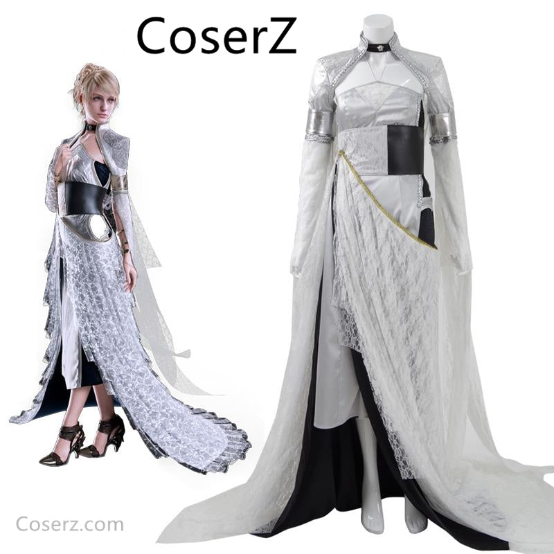 Custom-made Kingsglaive Final Fantasy XV Lunafreya Dress, Lunafreya No –  CoserZ
