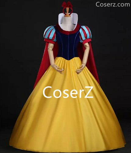 Custom-made Snow White Dress, Snow White Costume Halloween Costume