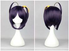 Lovelive New Two Braids Dark Purple 35cm Chuunibyou Demo Koi ga Shitai Takanashi Rikka Cosplay Wig