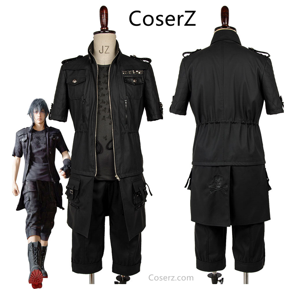 Custom-made Final Fantasy XV FF15 Noctis Lucis Caelum Cosplay Costume Outfit